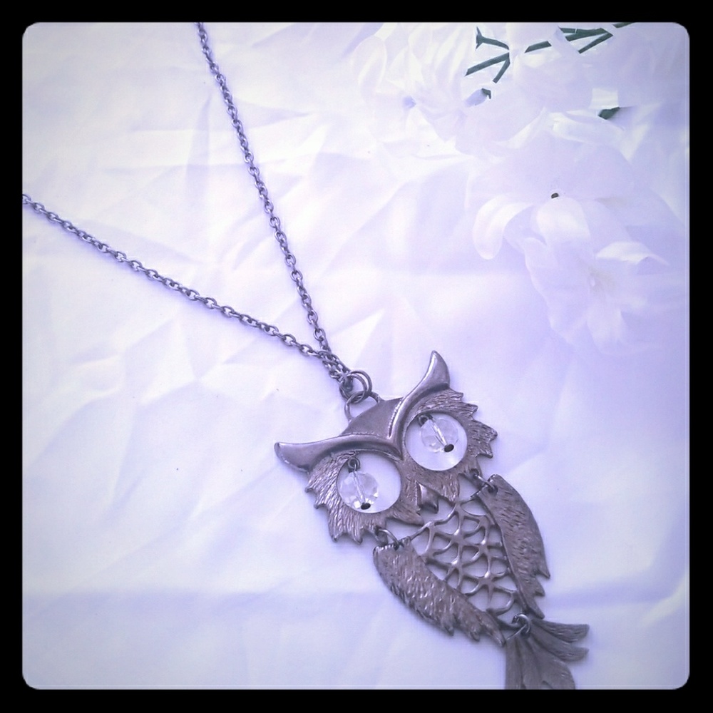 Guess Owl Necklace